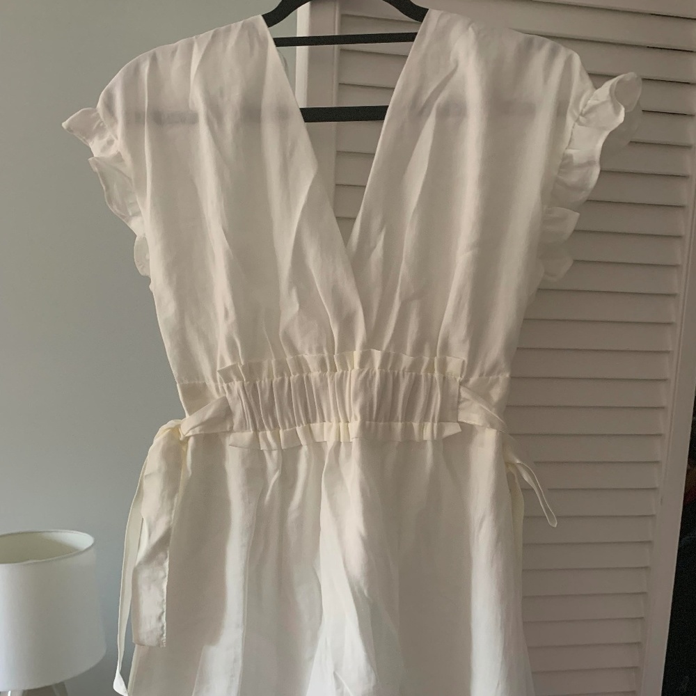 Zara White Dress - Never Worn!